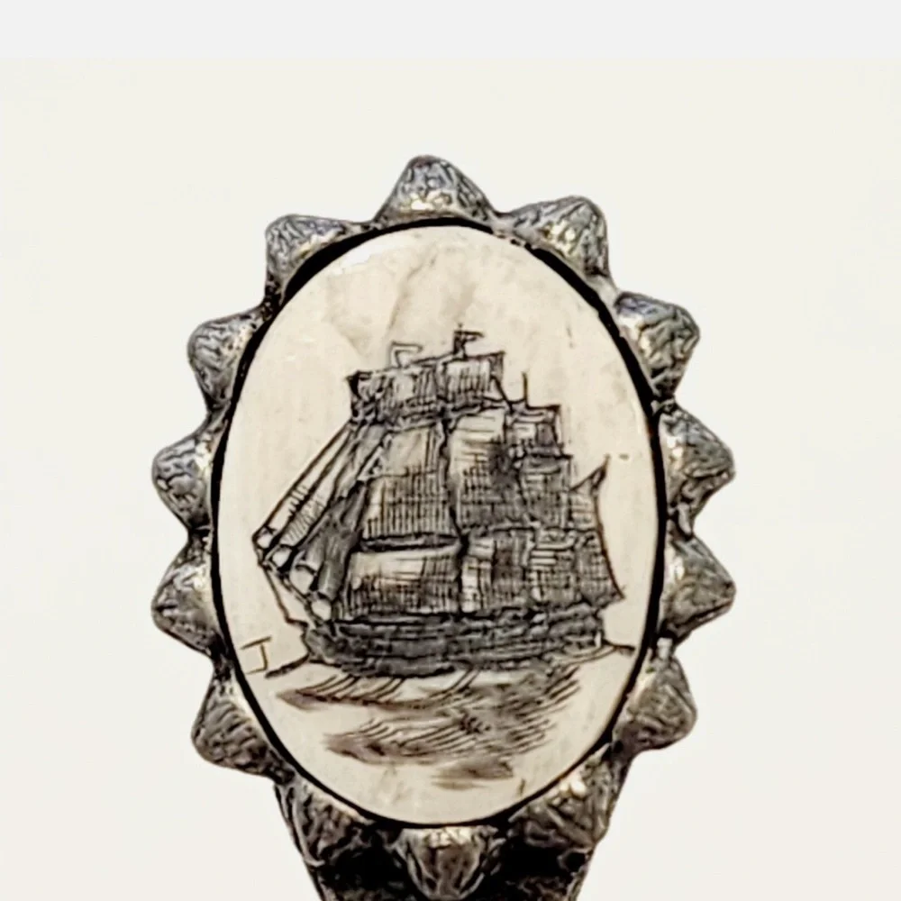 Vintage Nautical Silver Spoon